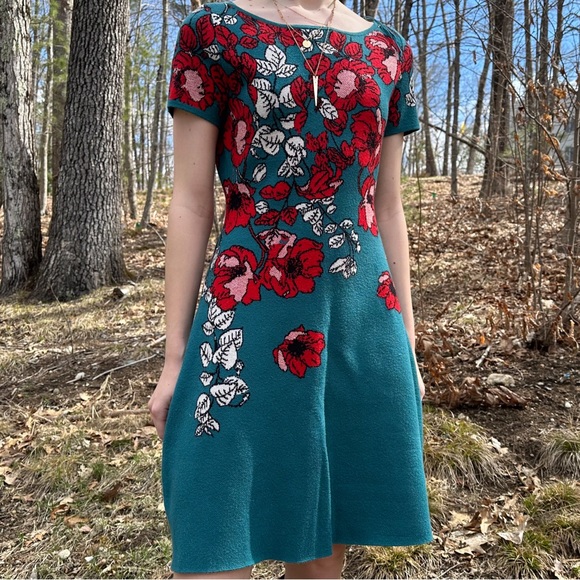 Anthropologie MAEVE Allison rose sweater dress, S. - Picture 9 of 9